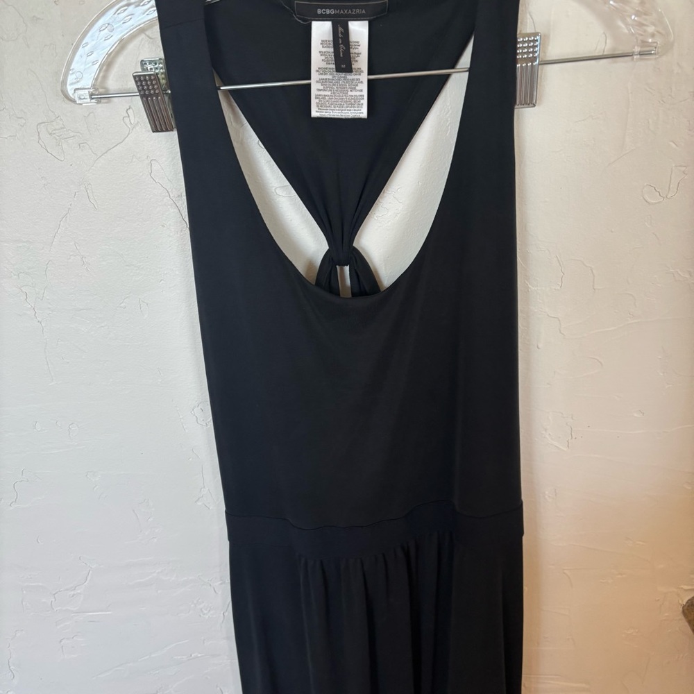 BCBGMaxAzria Black Backless Cut Out Sundress - Picture 5 of 5